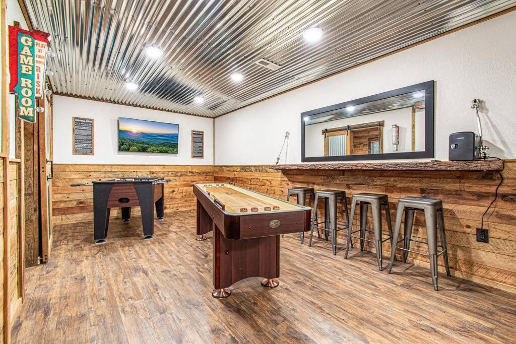 Cherry Log Summit Cabin By Bk Stays - Family Friendly - Playground - Game Room - Jacuzzi - Amazing Mountain Views Экстерьер фото