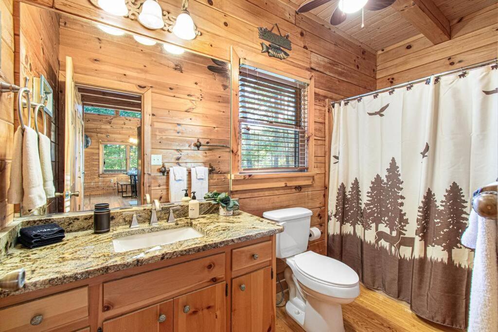 Cherry Log Summit Cabin By Bk Stays - Family Friendly - Playground - Game Room - Jacuzzi - Amazing Mountain Views Экстерьер фото